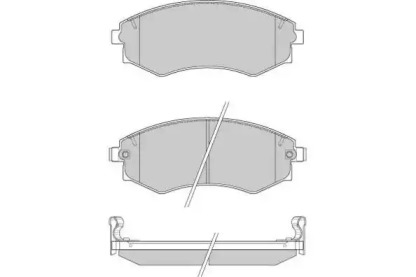 Комплект тормозных колодок E.T.F. 12-0941