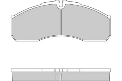 Комплект тормозных колодок E.T.F. 12-0952