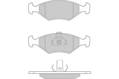 Комплект тормозных колодок E.T.F. 12-0959