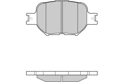 Комплект тормозных колодок E.T.F. 12-0963