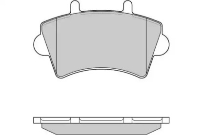 Комплект тормозных колодок E.T.F. 12-0975