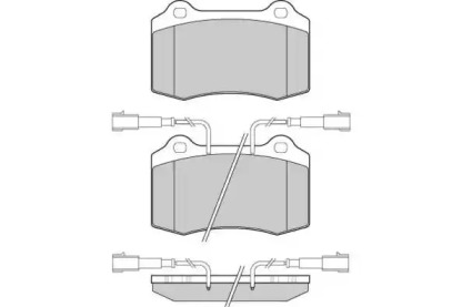 Комплект тормозных колодок E.T.F. 12-0979