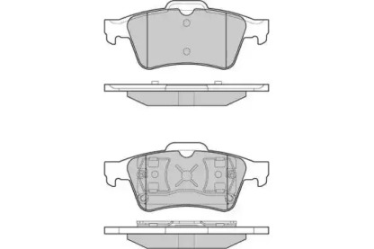 Комплект тормозных колодок E.T.F. 12-0980