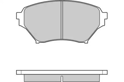 Комплект тормозных колодок E.T.F. 12-0990