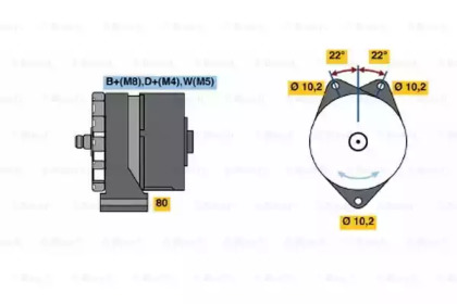 Генератор BOSCH 0 120 469 891