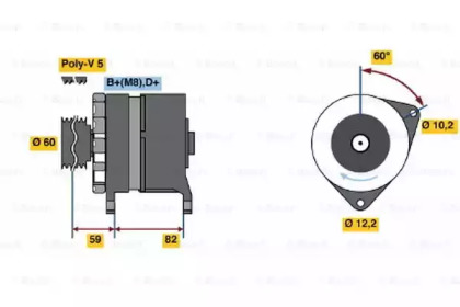 Генератор BOSCH 0 120 469 940