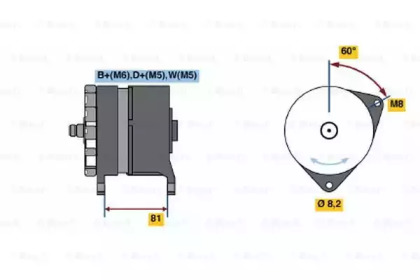 Генератор BOSCH 0 120 488 149