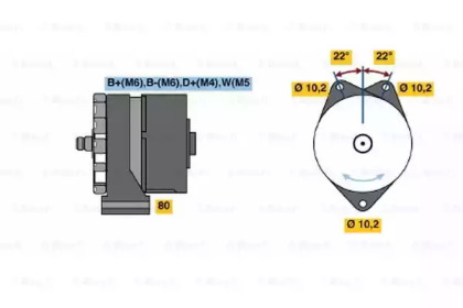 Генератор BOSCH 0 120 488 232