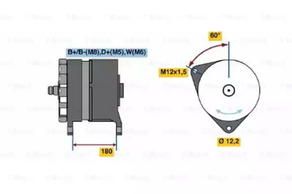 Генератор BOSCH 0 120 689 557