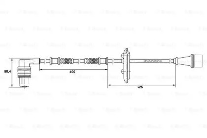 Датчик BOSCH 0 265 001 282