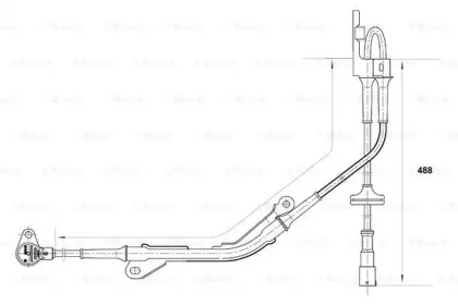 Датчик BOSCH 0 265 006 104