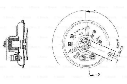 Звуковой сигнал BOSCH 0 320 146 101