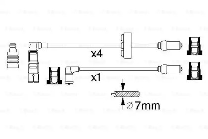 Комплект электропроводки BOSCH 0 356 912 828