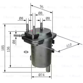 Фильтр BOSCH 0 450 907 008