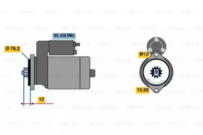 Стартер BOSCH 0 986 021 910