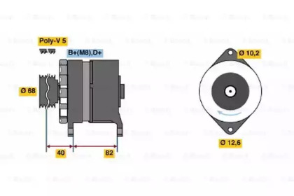 Генератор BOSCH 0 986 035 700