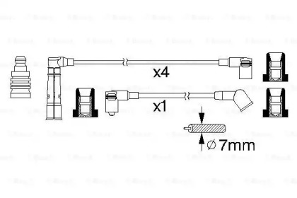 Комплект электропроводки BOSCH 0 986 356 354