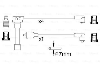 Комплект электропроводки BOSCH 0 986 356 728