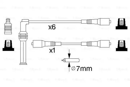 Комплект электропроводки BOSCH 0 986 356 729