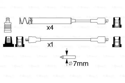 Комплект электропроводки BOSCH 0 986 356 796