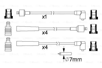 Комплект электропроводки BOSCH 0 986 357 104