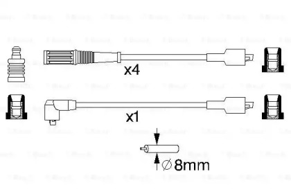 Комплект электропроводки BOSCH 0 986 357 113