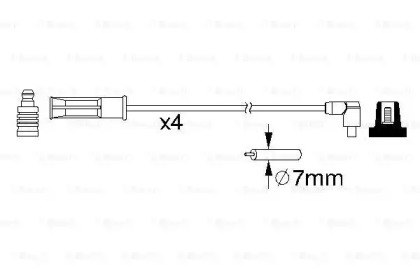 Комплект электропроводки BOSCH 0 986 357 158