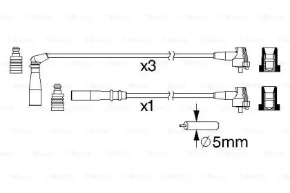 Комплект электропроводки BOSCH 0 986 357 206