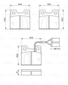 Комплект тормозных колодок BOSCH 0 986 469 120