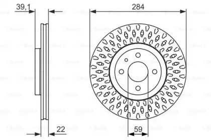 Тормозной диск BOSCH 0 986 479 907