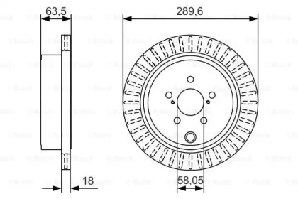 Тормозной диск BOSCH 0 986 479 A83