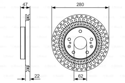 Тормозной диск BOSCH 0 986 479 C40