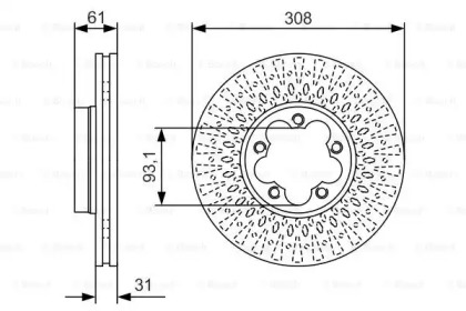 Тормозной диск BOSCH 0 986 479 C99