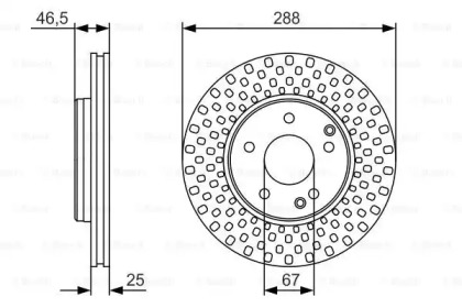 Тормозной диск BOSCH 0 986 479 R69