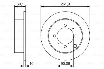 Тормозной диск BOSCH 0 986 479 S53