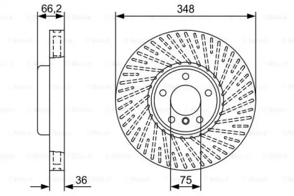 Тормозной диск BOSCH 0 986 479 W20