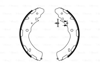 Комлект тормозных накладок BOSCH 0 986 487 758