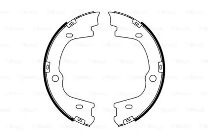 Комлект тормозных накладок BOSCH 0 986 487 778