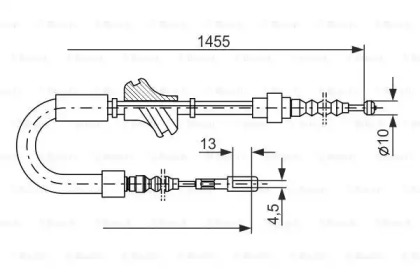 Трос BOSCH 1 987 477 062