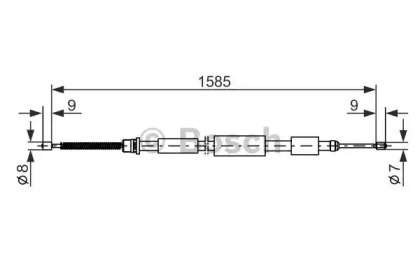 Трос BOSCH 1 987 477 079