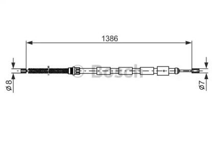 Трос BOSCH 1 987 477 145