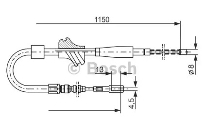 Трос BOSCH 1 987 477 194