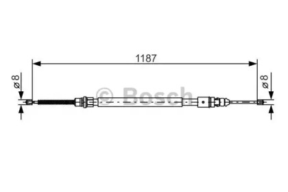 Трос BOSCH 1 987 477 472