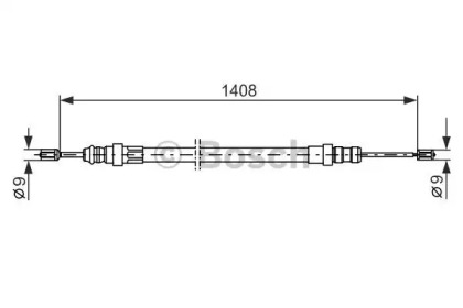 Трос BOSCH 1 987 477 488