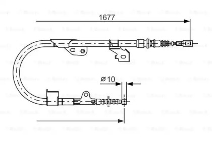 Трос BOSCH 1 987 477 536