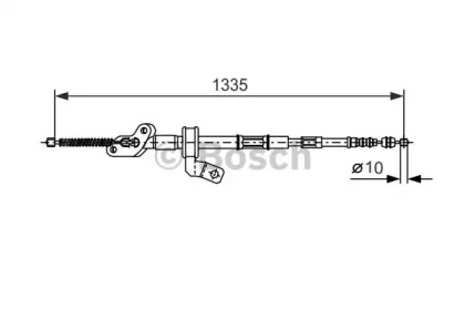 Трос BOSCH 1 987 477 542