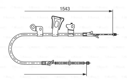 Трос BOSCH 1 987 477 548