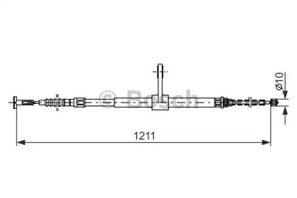 Трос BOSCH 1 987 477 558