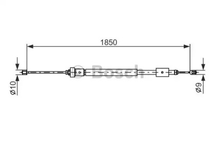 Трос BOSCH 1 987 477 595