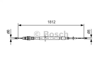 Трос BOSCH 1 987 477 600